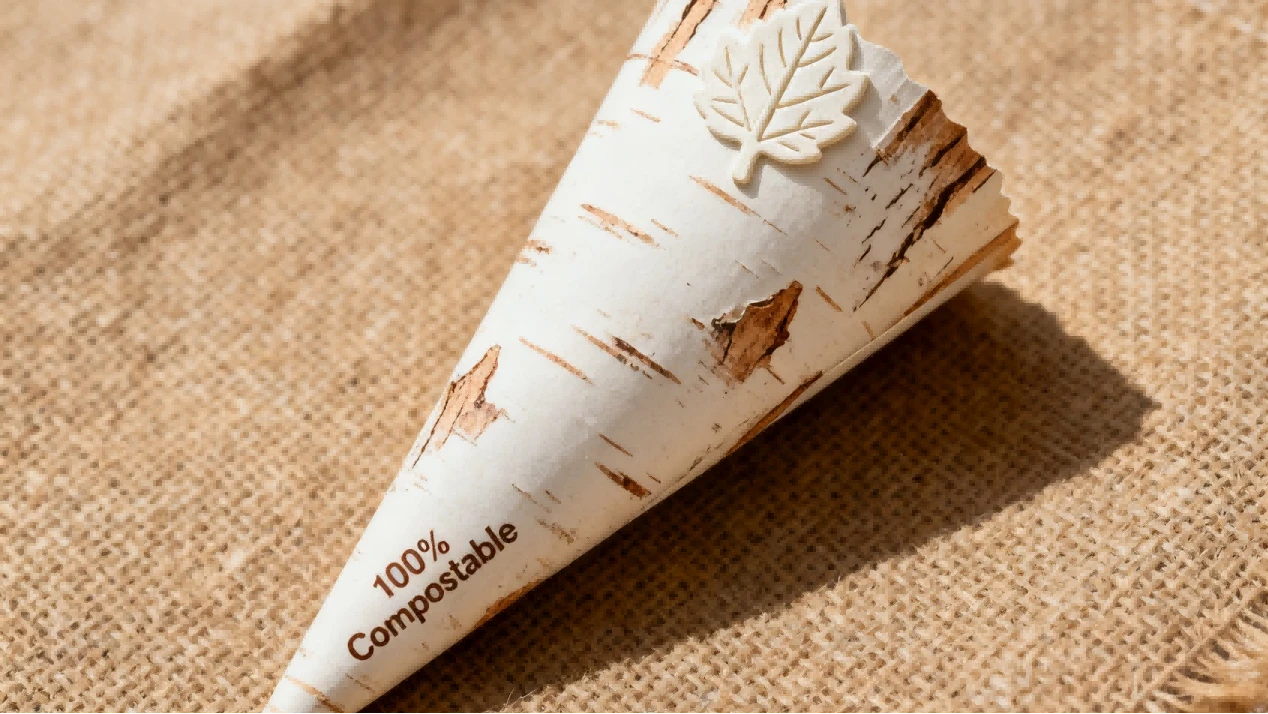 eco-friendly Paper Ice Cream Cones 2 eco-friendly Paper Ice Cream Cones 2