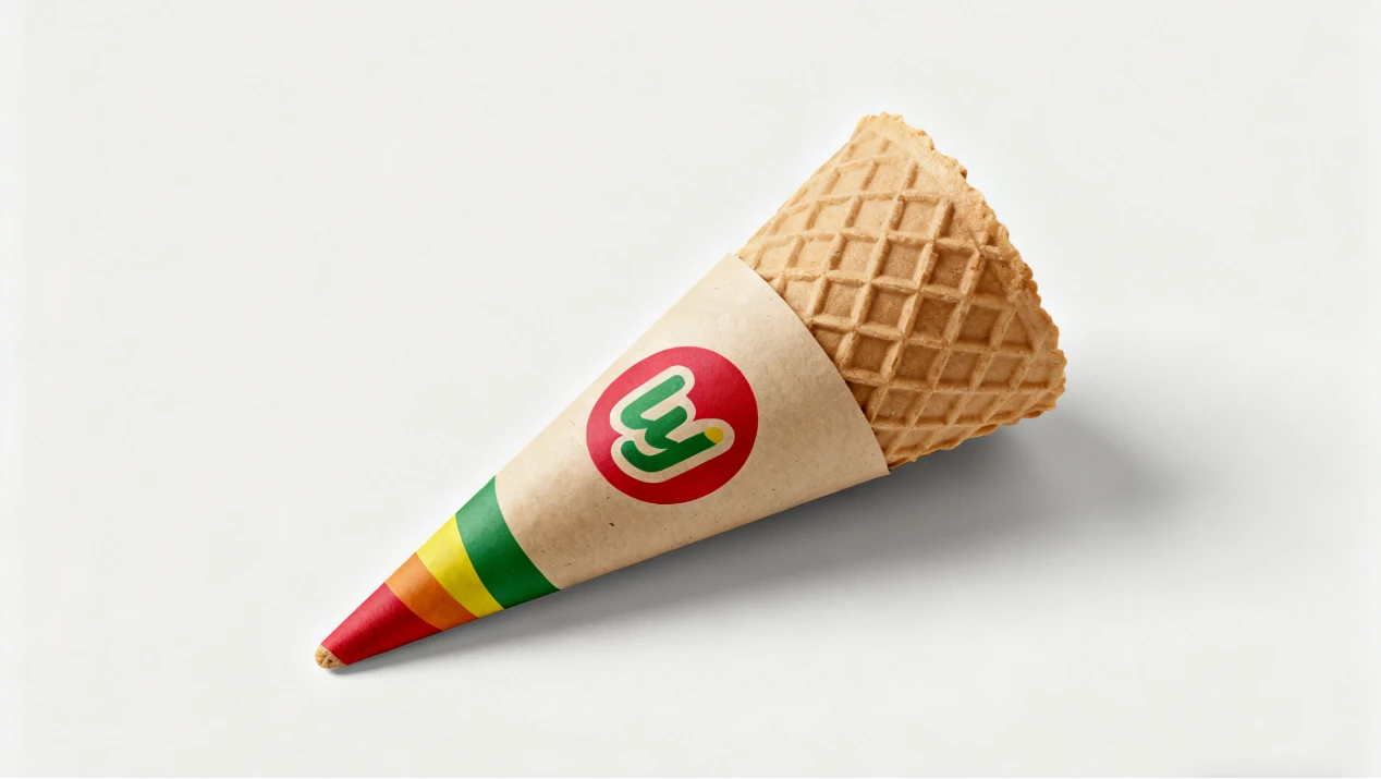 eco-friendly Paper Ice Cream Cones 3 eco-friendly Paper Ice Cream Cones 3